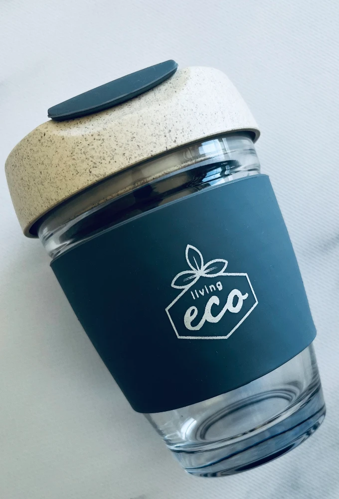 Grey Glass Eco Mug